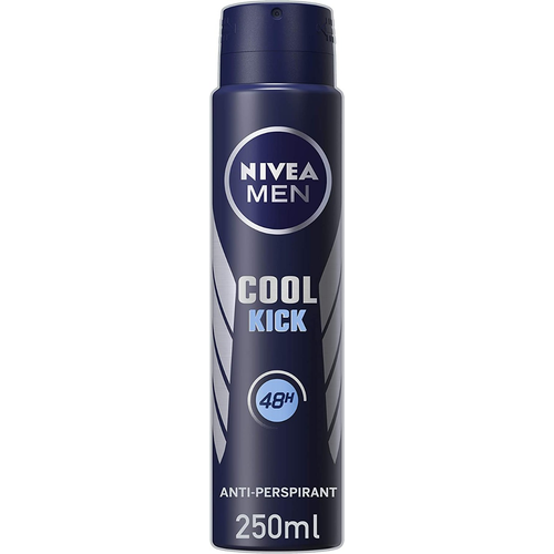 Nivea Men Cool Kick Anti-Perspirant Deodorant Spray 250ml | Daily Supplies