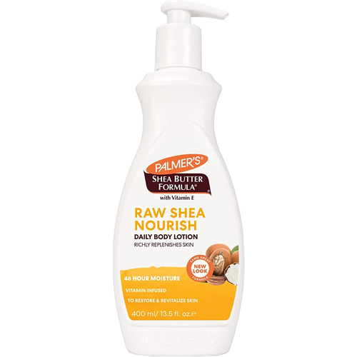 Palmers Shea Formula with Vitamin E Raw Shea Butter Pump lotion 400ml | Daily Supplies