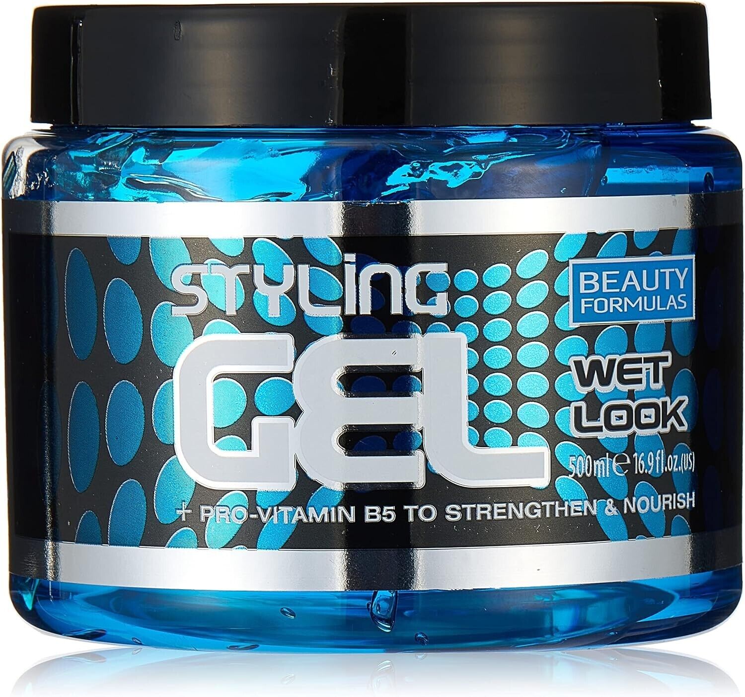 Beauty Formulas Wet Look Styling Gel for Hair 500ml | Daily Supplies