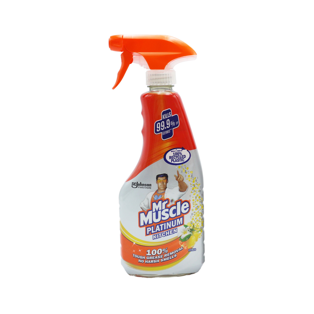 Mr Muscle Platinum Kitchen Cleaning Spray 500ml | Daily Supplies