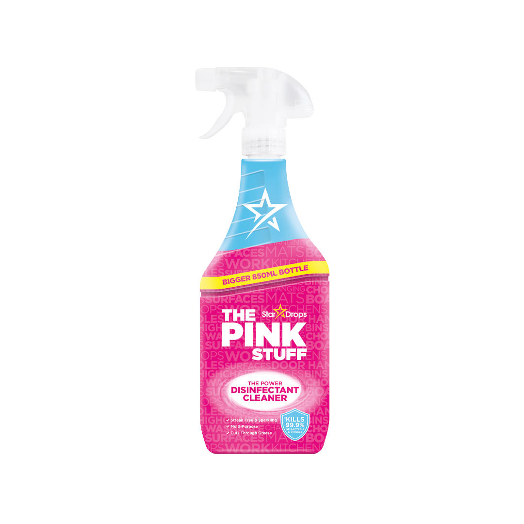 The Pink Stuff Disinfectant Cleaner Multi Purpose Spray Streak Free 850ml | Daily Supplies