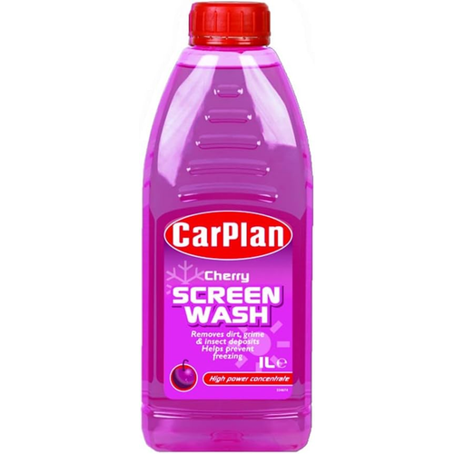 CarPlan Cherry Screen Wash High Power Concentrated 1L | Daily Supplies