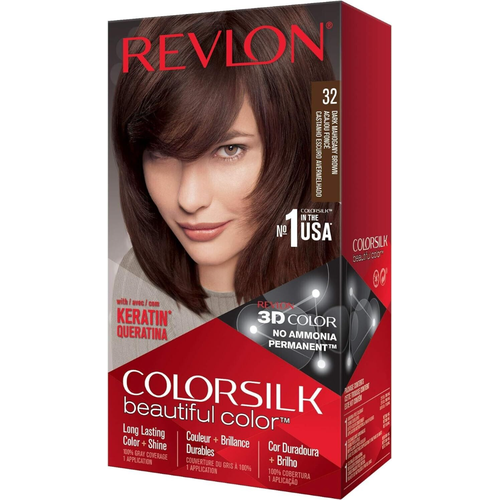 Revlon Colorsilk Hair Colour Dark Mahogany Brown 32 | Daily Supplies