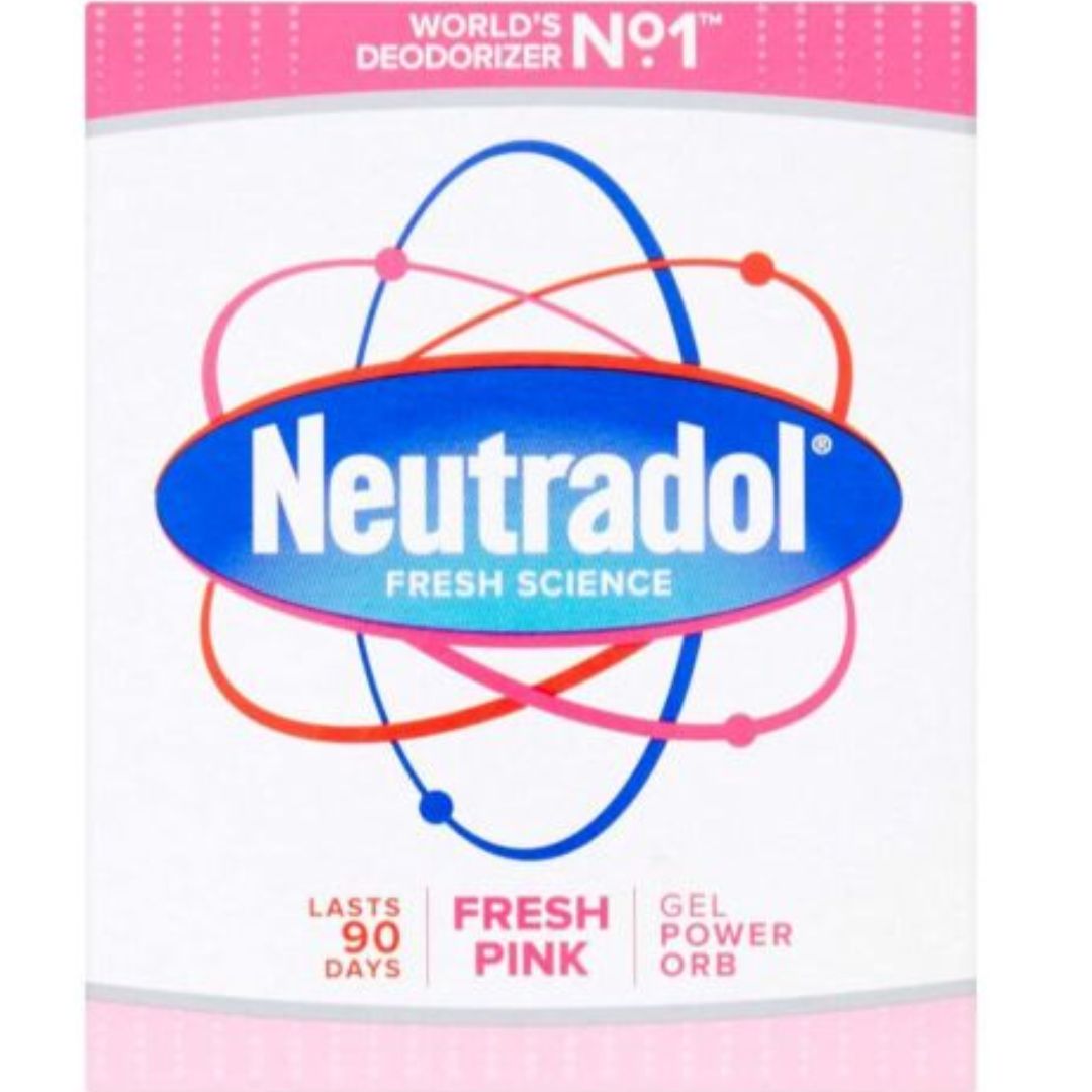 Neutradol Gel Odour Deodourizer Fresh Pink 135ml | Daily Supplies