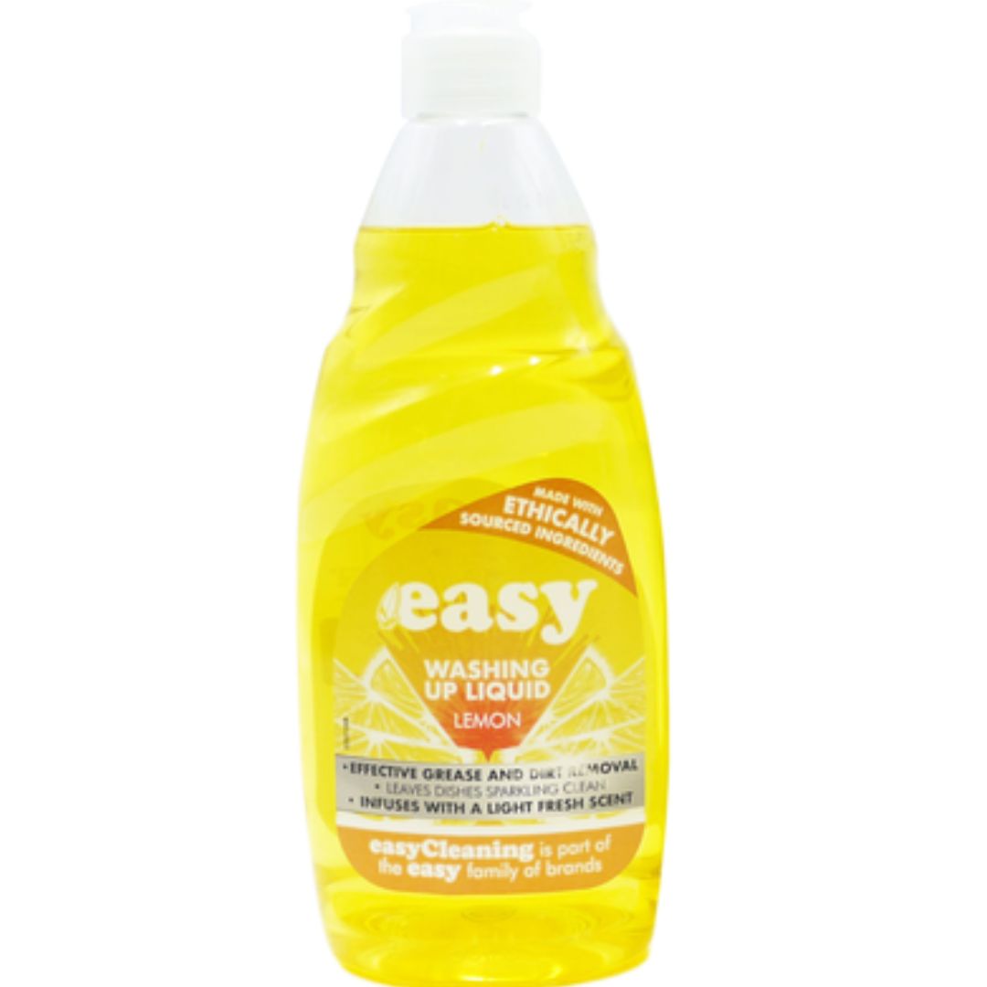 Easy Washing Up Liquid Lemon 500ml | Daily Supplies
