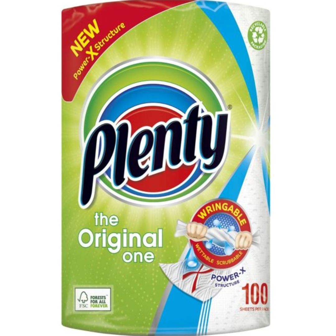 Plenty Kitchen Roll The Original One 100 Sheets | Daily Supplies
