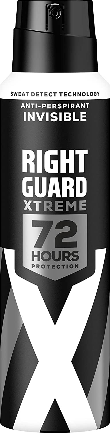 Right Guard Xtreme Invisible Deodorant For Men 150ml | Daily Supplies