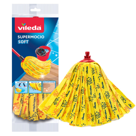 Vileda Super Mocio Mop + Head Foc Yellow | Daily Supplies