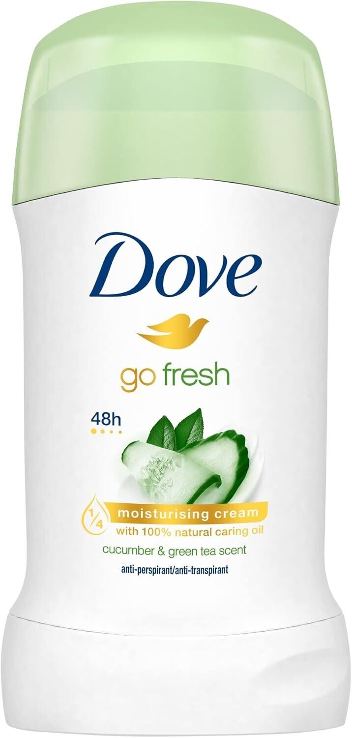 Dove Go Fresh Deodorant Stick Cucumber and Green Tea 40ml | Daily Supplies