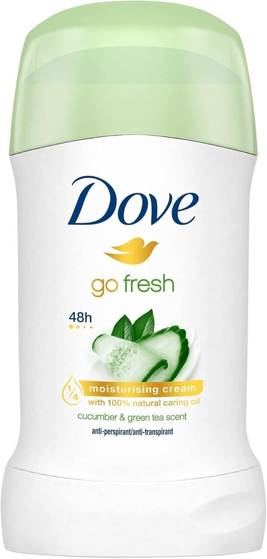 Dove Go Fresh Deodorant Stick Cucumber and Green Tea 40ml | Daily Supplies