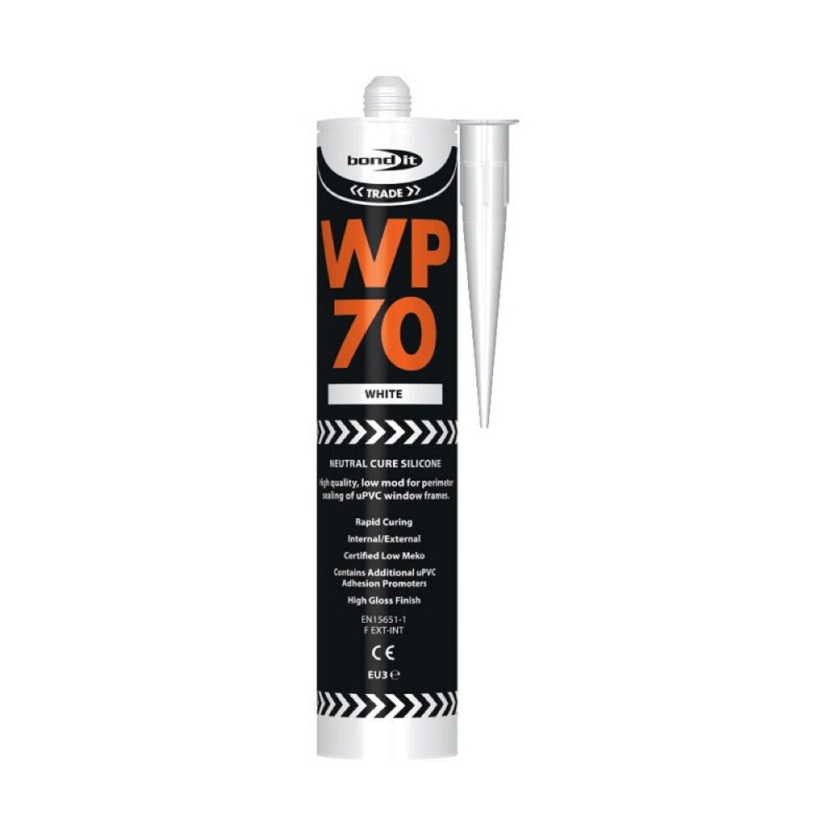 Bond It WP70 Neutral Core Silicone Sealant Durable Sealing White 310ml | Daily Supplies