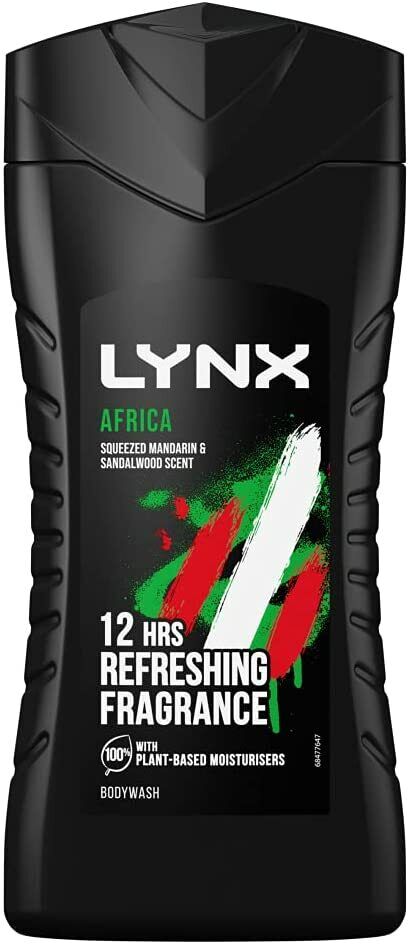 Lynx Africa Shower Gel 250ml | Daily Supplies