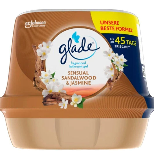 Glade Gel Air Freshener Sandalwood & Jasmine | Daily Supplies