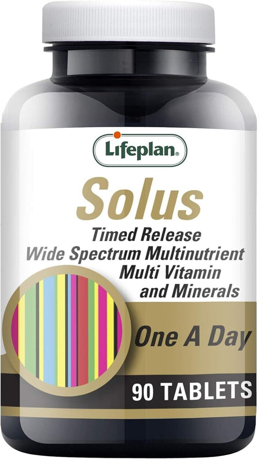 Lifeplan Solus Multi-Nutrient Multi Vitamin & Minerals 90 Tablets | Daily Supplies