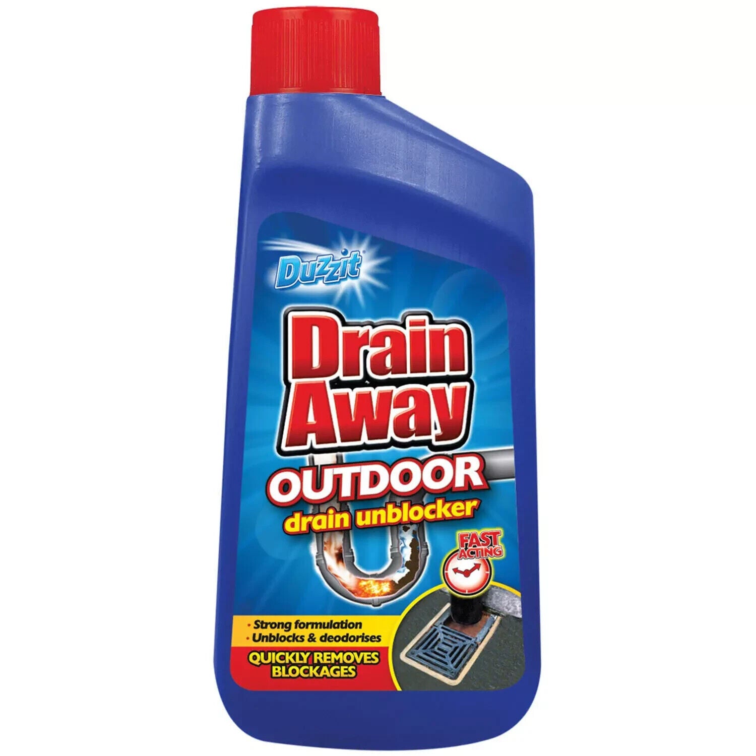 Duzzit Drain Unblocker Drain Away Outdoor 400ml | Daily Supplies