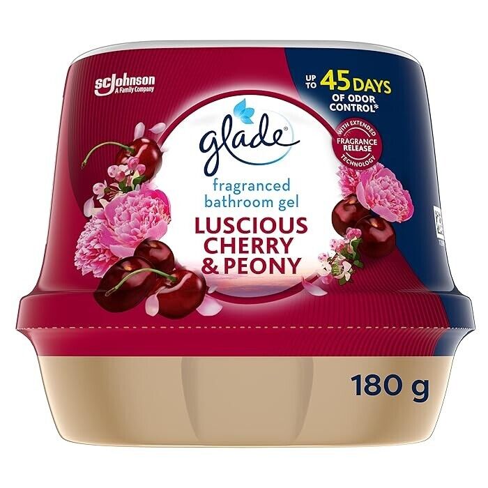 Glade Gel Air Freshener Lucious Cherry & Peony | Daily Supplies