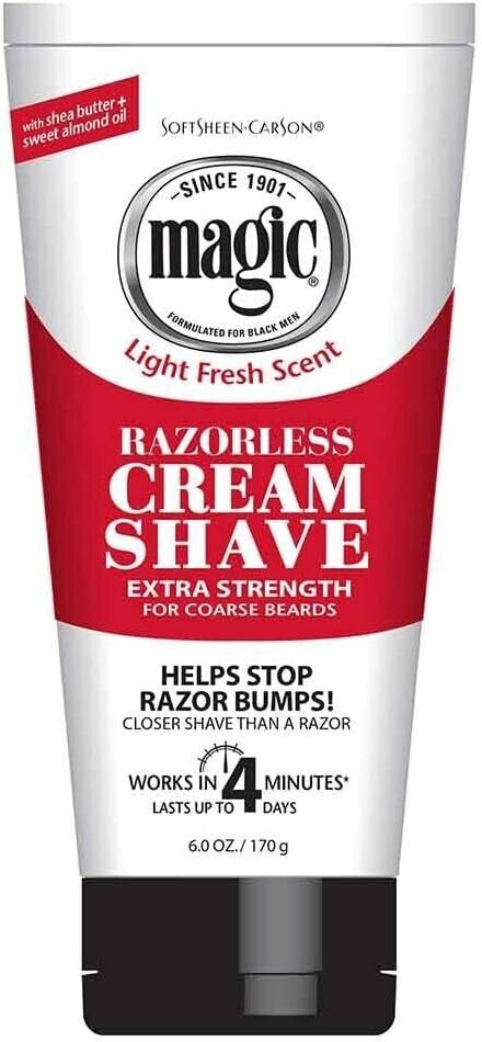 Magic Razorless Cream Shave Extra Strength 170g | Daily Supplies
