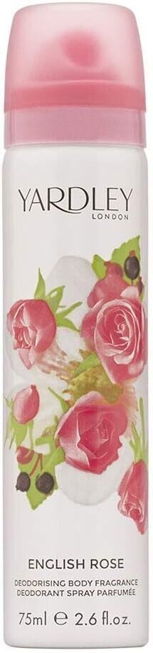 Yardley London English Rose Body Spray 75ml | Daily Supplies