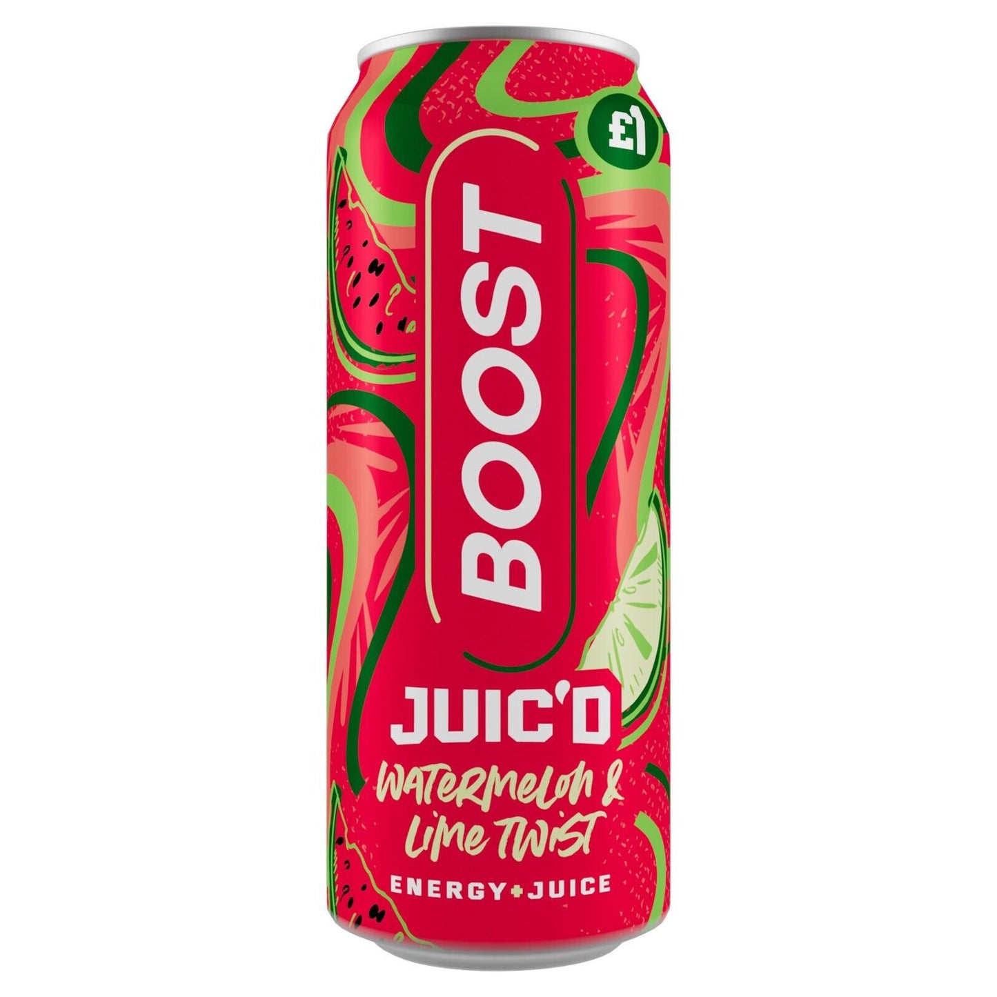 Boost Energy Juiced Watermelon & Lime Twist 500ml | Daily Supplies