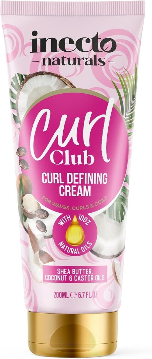 Inecto Curl Cream Naturals Club Curl Defining | Daily Supplies