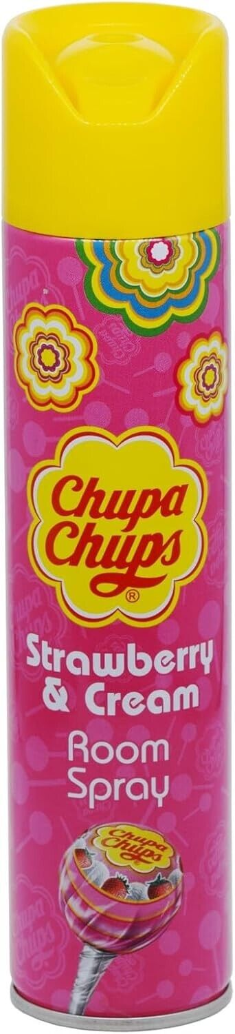 Chupa Chups Room Spray Strawberry & Cream 300ml | Daily Supplies