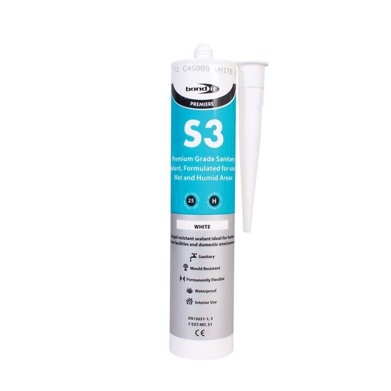 Bond It Premiere S3 White Sealant 310ml | Daily Supplies