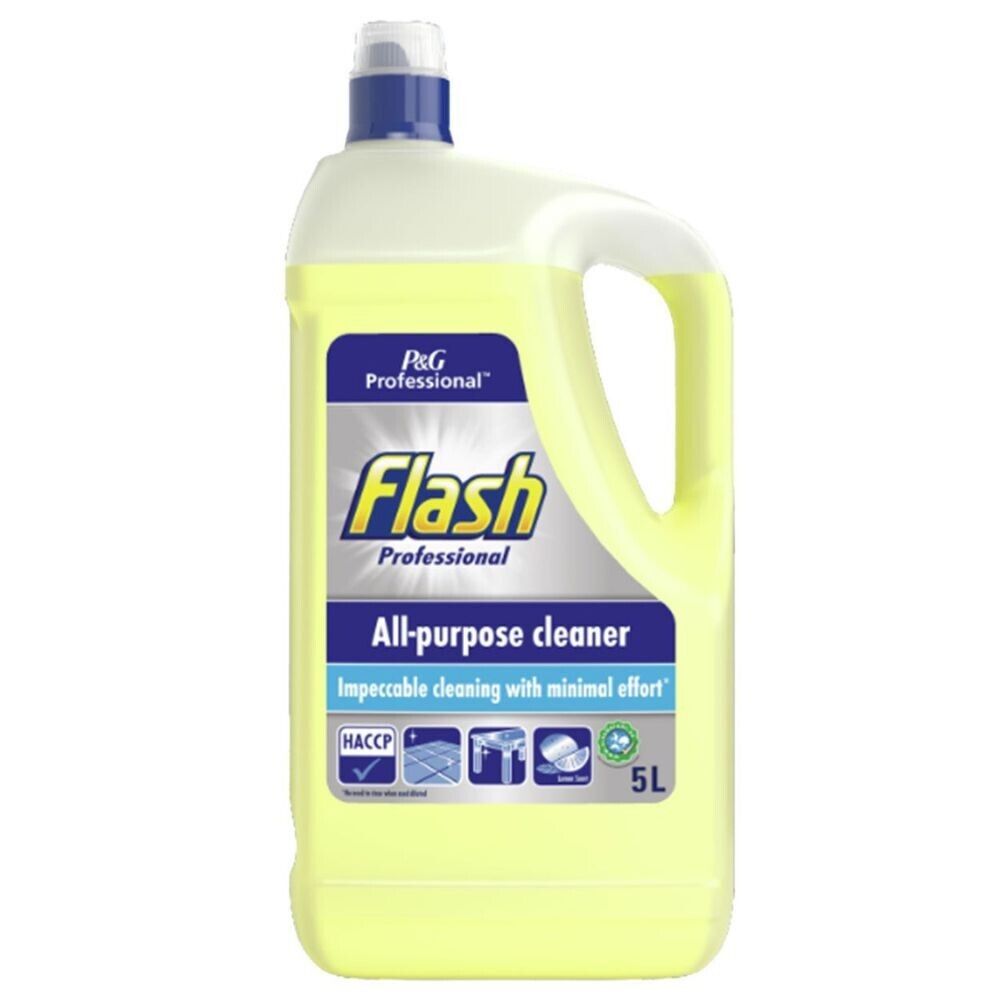 Flash Professional Multi-Purpose Liquid Cleaner Lemon 5L | Daily Supplies