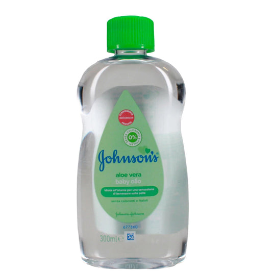 Johnsons Baby Aloe Vera Oil 300ML | Daily Supplies