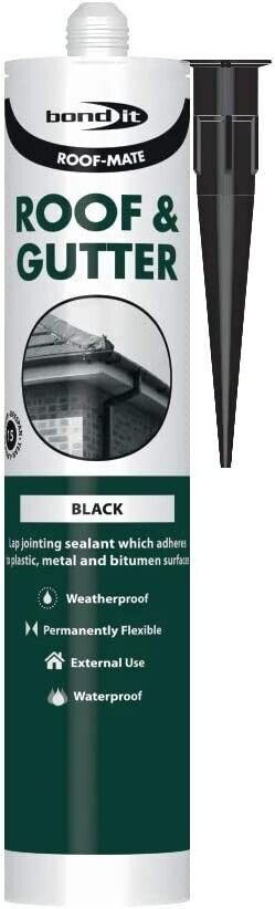 Bond It Roof-Mate Roof & Gutter Sealant Black 310ml | Daily Supplies