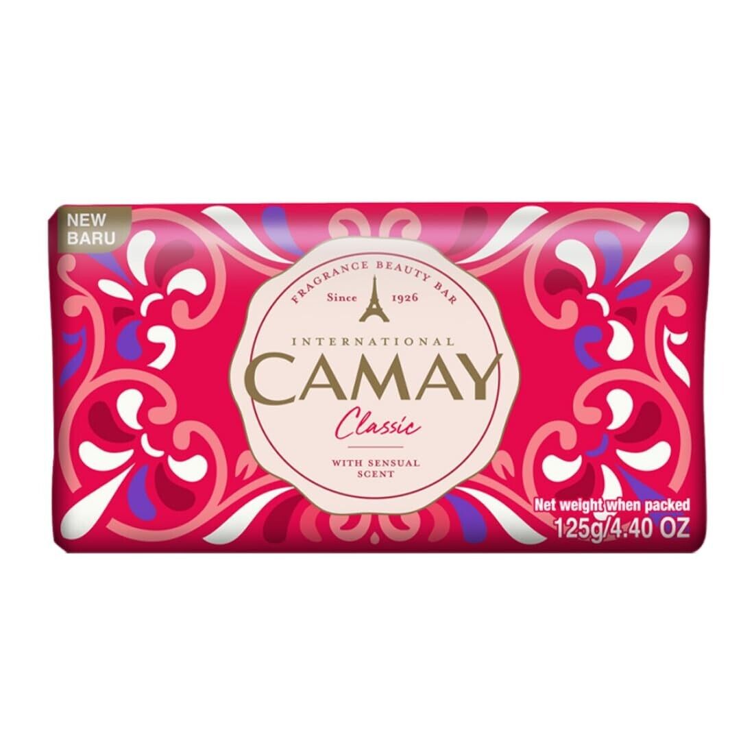 Camay Classic Fragrance Beauty Bar With Sensual Scent 125g | Daily Supplies