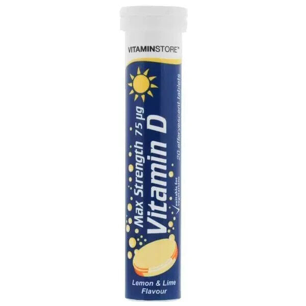 Vitamin Store Effervescent Vitamin D | Daily Supplies
