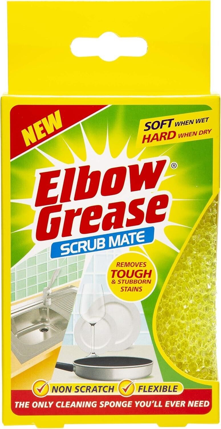 Elbow Grease Scrub Mate Cleaning Non Scratch Sponge | Daily Supplies