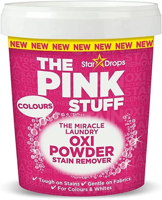 Stardrops The Pink Stuff Oxi Powder Stain Remover Colours 1kg | Daily Supplies