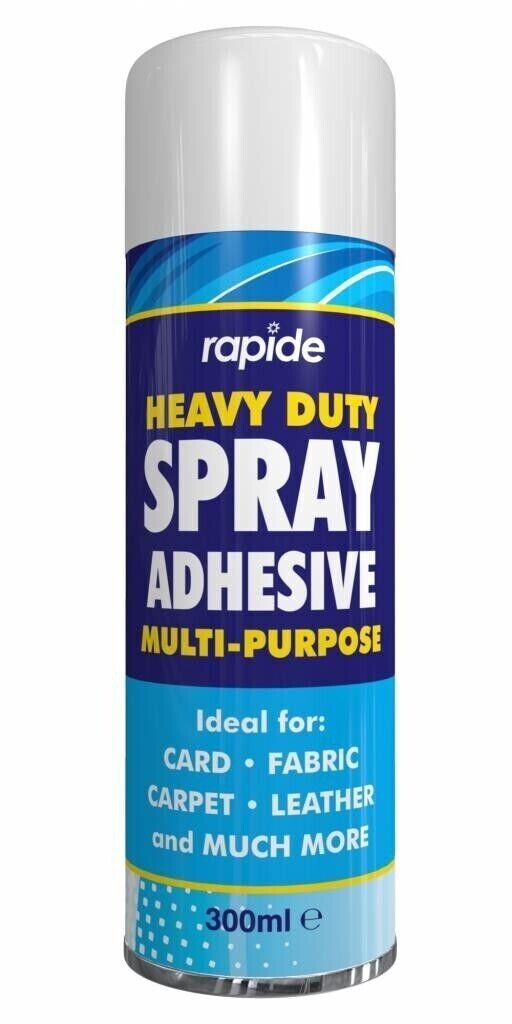 Rapide Heavy Duty Spray Adhesive Glue Multipurpose 300ml | Daily Supplies