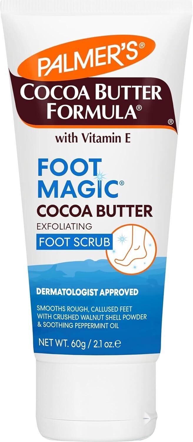 Palmers Cocoa Butter Foot Magic Scrub 60g | Daily Supplies