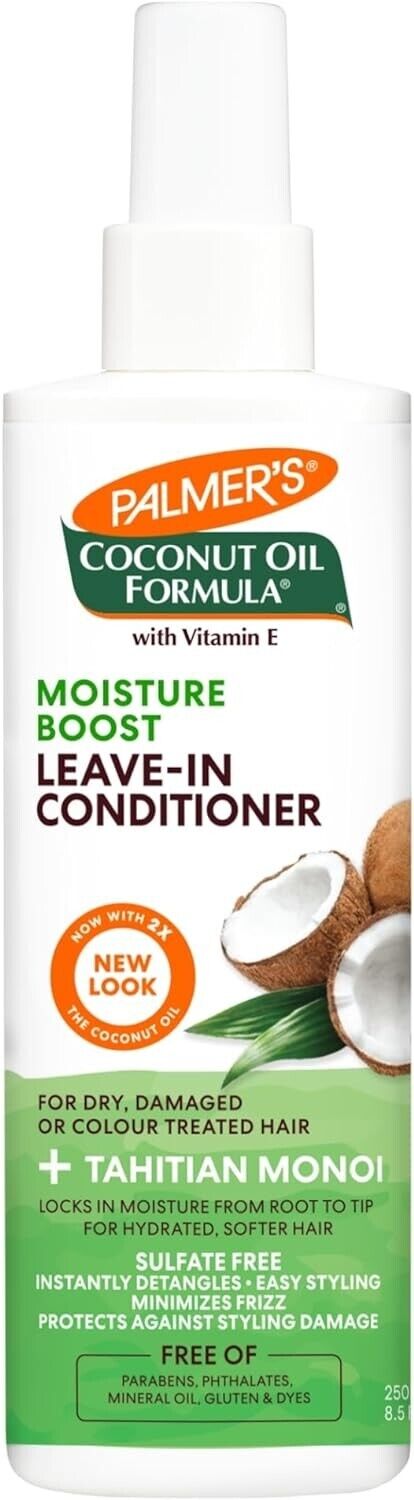 Palmers Live-In Conditioner Moisture Boost Coconut Oil 250ml | Daily Supplies