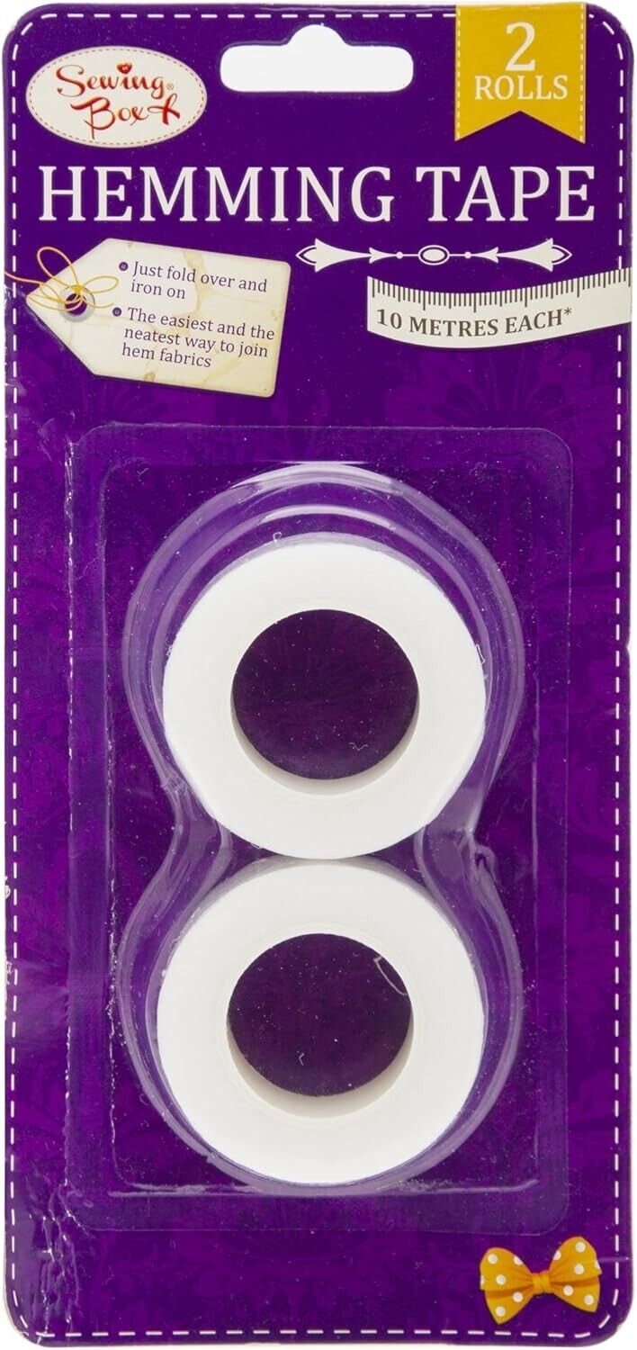 Hemming Tape 10 Meter Roll Twin Pack | Daily Supplies