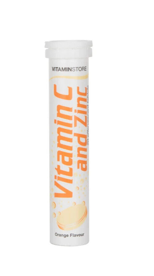 Vitamin Store Effervescent Vit C & Zinc Tabs | Daily Supplies