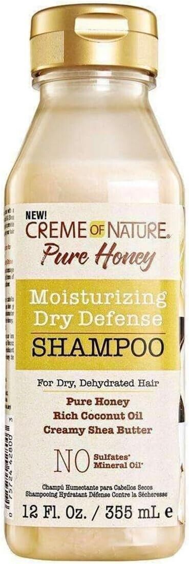 Creme of Nature Shampoo Moisturizing Dry Defense Pure Honey 355ml | Daily Supplies