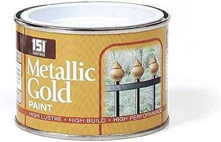 151 Coatings Premium Shine Metallic Gold Paint 180ML | Daily Supplies