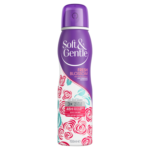Soft & Gentle Fresh Blossom Anti-Perspirant 150ml | Daily Supplies