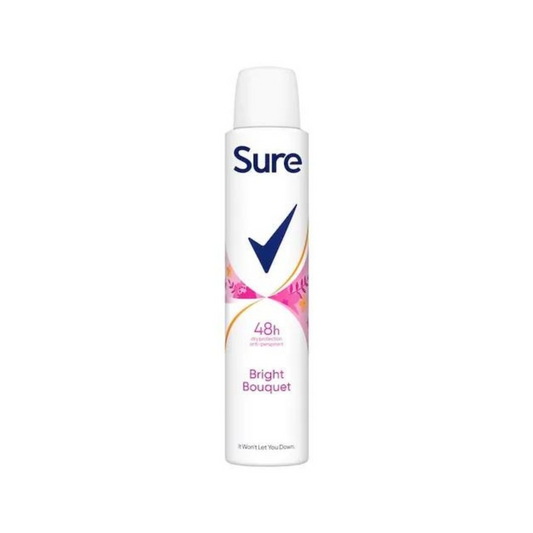 Sure Bright Bouquet Antiperspirant Deodorant for Women 200ml | Daily Supplies