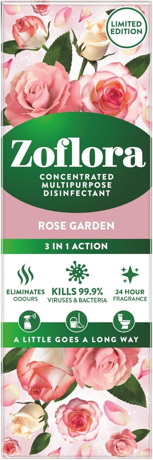 Zoflora Rose Garden Concentrated Multipurpose Disinfectant 250 ML | Daily Supplies