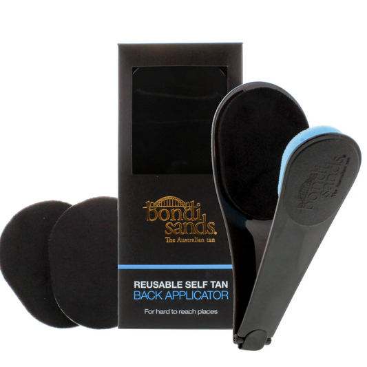 Bondi Sands Self‑Tanning Back Applicator Streak‑Free with 3 Pads | Daily Supplies