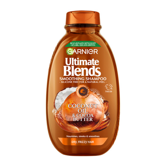 Garnier Ultimate Blends Coconut Oil & Cocoa Butter Shampoo 400ml | Daily Supplies