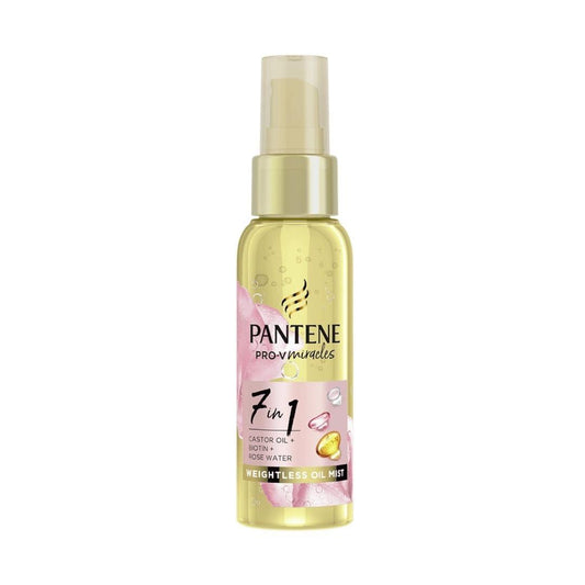 Pantene Pro-V Miracles 7-in-1 Weightless Hair Oil Spray 100 ML | Daily Supplies