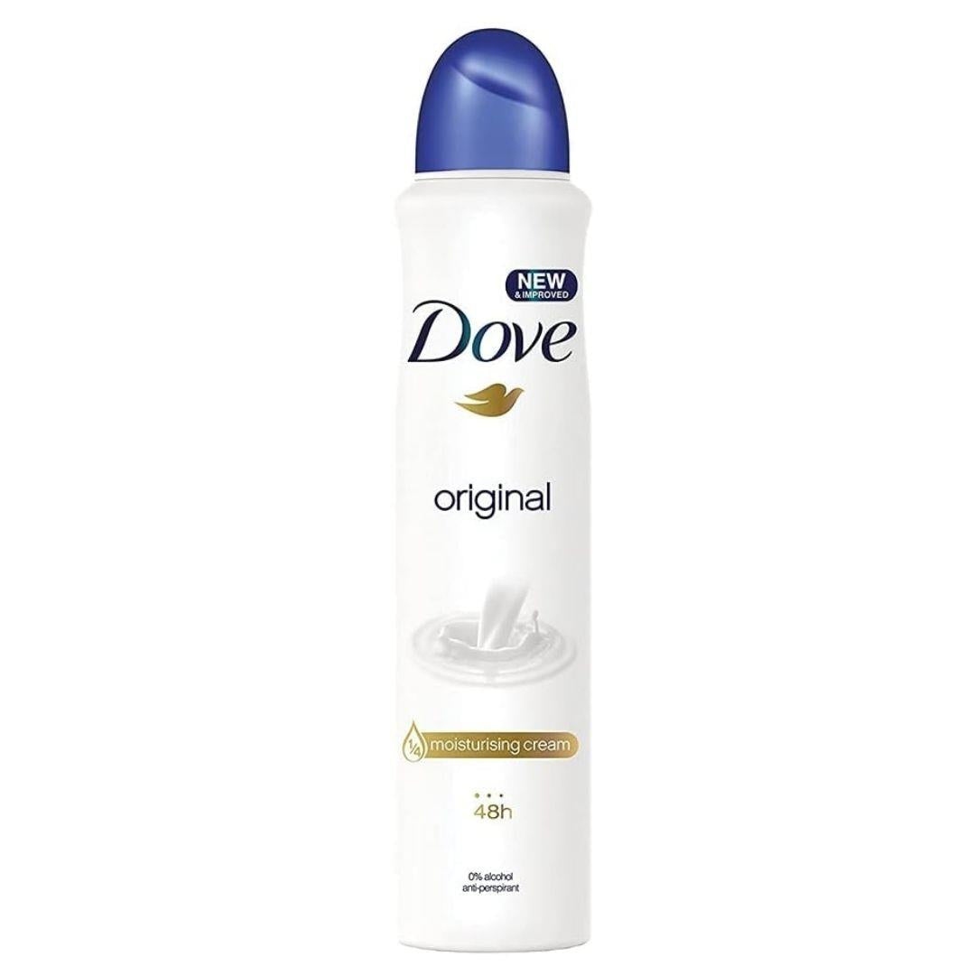 Dove Original Fresh Antiperspirant Deo Spray long-lasting freshness 200ml | Daily Supplies