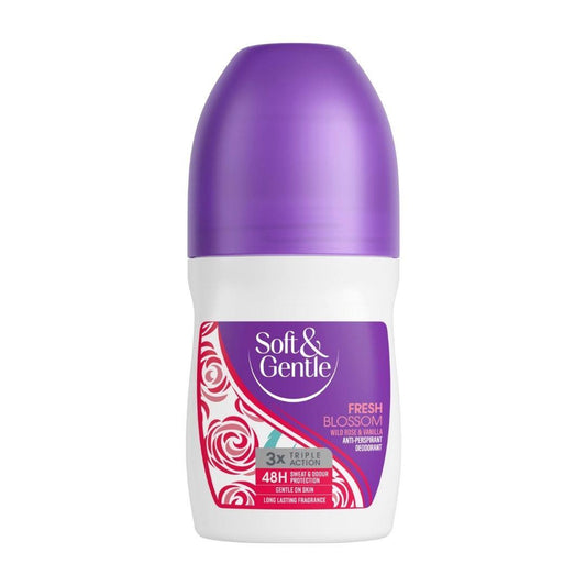 Soft & Gentle Fresh Blossom Anti-Perspirant Roll On Deodorant 50 ML | Daily Supplies