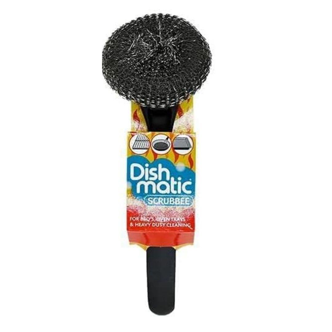 Dishmatic Scrubbee Handle Refillable Dish Brush 1 Count | Daily Supplies