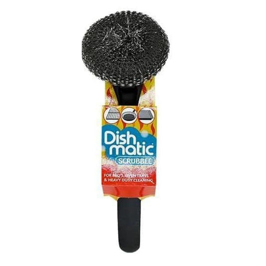 Dishmatic Scrubbee Handle Refillable Dish Brush 1 Count | Daily Supplies